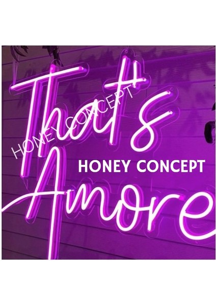 That's Amore Neon LED Dekoıratif Duvar Aydınlatması