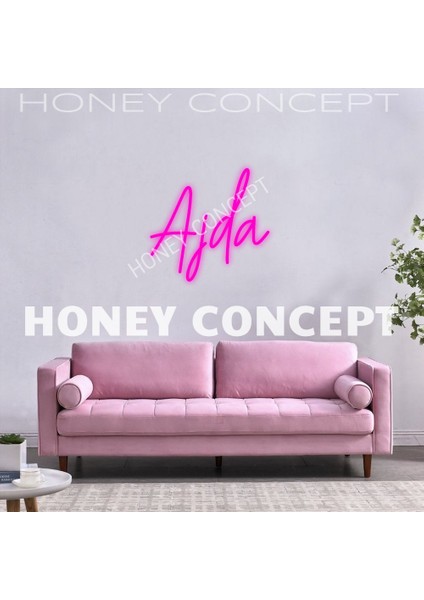 Ajda Isim Neon LED Aydınlatma