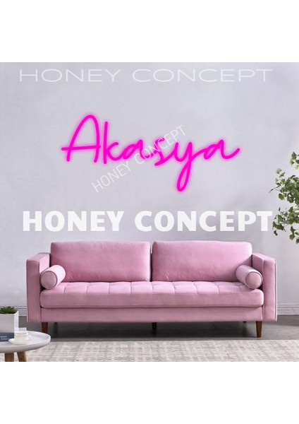 Akasya Isim Neon LED Aydınlatma
