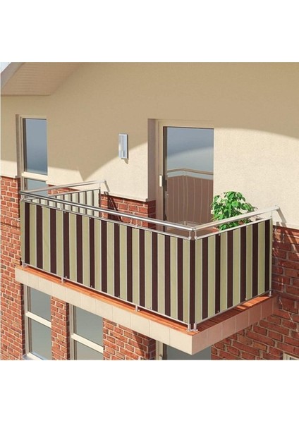 Elisya Home Elisyahome Balkon Korkuluk Perdesi Branda Güneşlik 6 Renk Seçeneği
