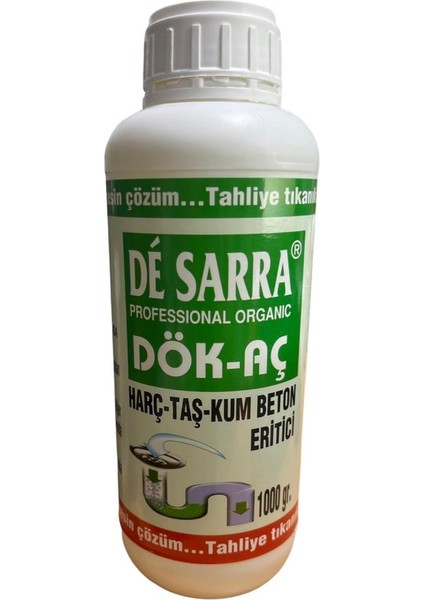 De Sarra Dök Aç Harç Taş Kum Beton Eritici 1000 gr