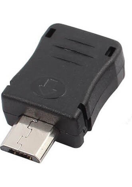 3 Pin Mikro USB Konnektör - 3 Pin Micro USB Konnektör - 10 Adet