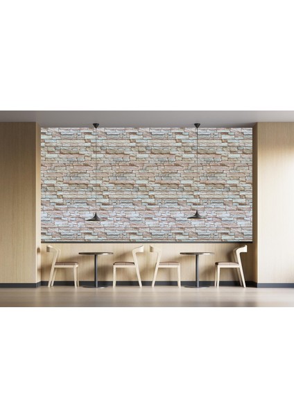 NW46 Kendinden Yapışkanlı Çok Renkli Taş Kahve Köpüğü Kendinden Yapışkanlı Paneli 70X77 cm modelleri