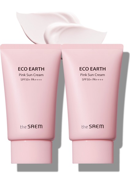 2'li Ton Dengeleyici Işıltı Veren Güneş Kremi 50 gr - Pink Sun Cream Spf 50+ ve Pa++++