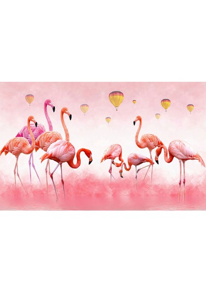 Flamingo Çocuk Odası Duvar Kağıdı Posteri J0059