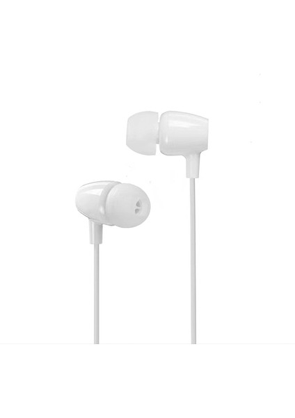 Dvıp X5 In-Ear 3.5mm Jack Girişli Mikrofonlu Kablolu Kulaklık Beyaz