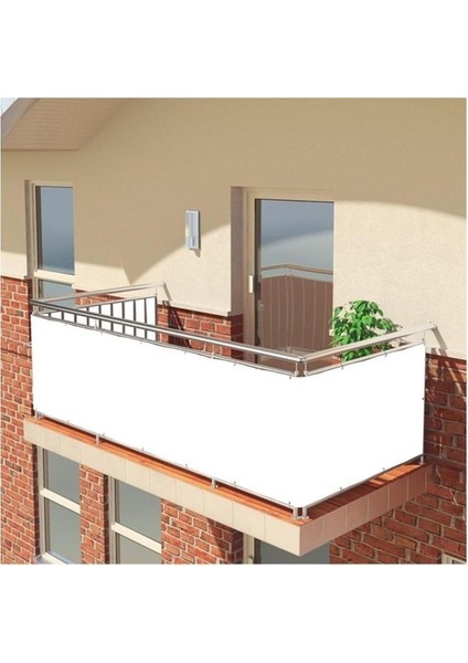 Elisyahome Balkon Korkuluk Perdesi Branda Güneşlik 6 Renk Seçeneği