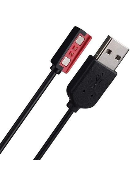 Pebble Steel Watch ile Uyumlu USB Dock Şarj Kablosu