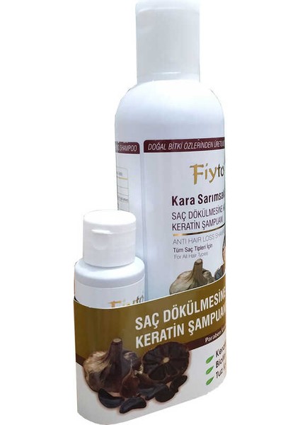 Kara Sarımsak Özlü Şampuan 500 Ml