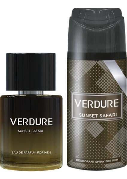Sunset Safari Erkek Parfüm + Deodorant 2'li Set