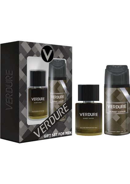 Sunset Safari Erkek Parfüm + Deodorant 2'li Set fiyatları