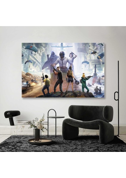 Pubg Mobile Online Macera Özel Kostümler Kanvas Tablo