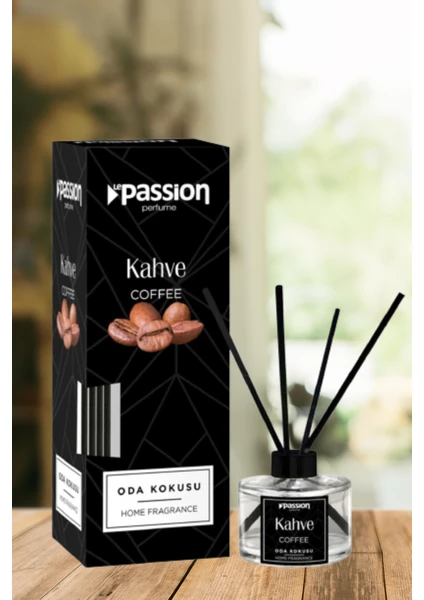 Le Passion Kahve Kokulu Bambu Çubuklu Ev & Banyo İçin Etkili 100 cc