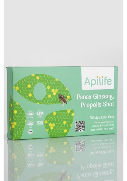 Panax Ginseng, Propolis Shot 7X10 ml