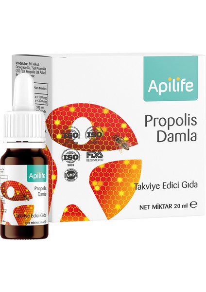 Propolis Su Bazlı (20mL)