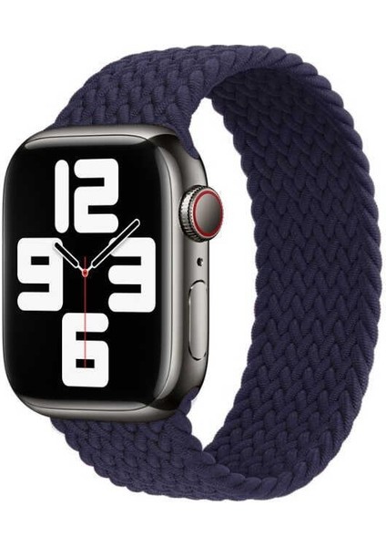 Apple Watch 42MM Krd-32 Small Hasır Örgü Dizayn Kordon
