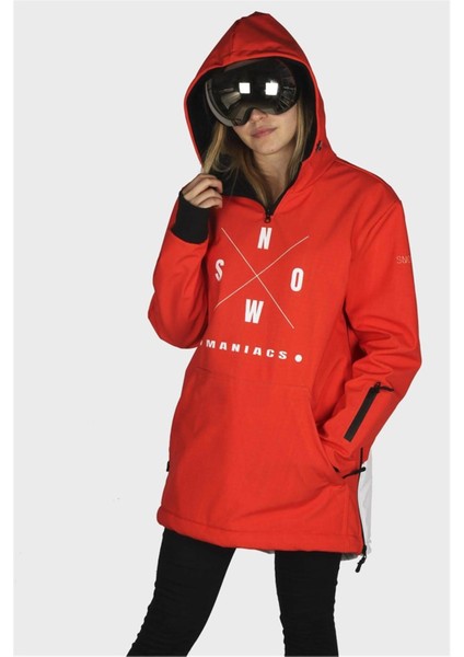 Snow Maniacs Yaka Fermuarlı Snowboard ve Kayak Montu