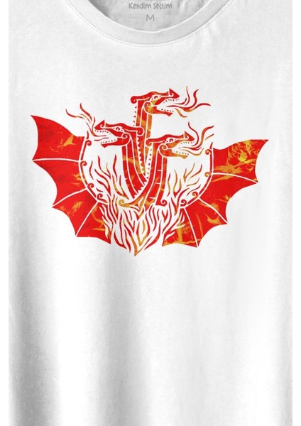 Dragon House Of Targaryen Aegon Ejder Alev Baskılı Tişört T-Shirt fiyatları