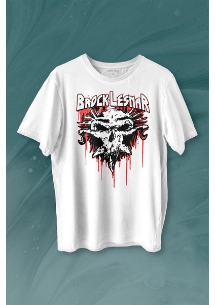 Brock Lesnar Logo Wwe Ufc Amerikan Güreşi Spor Baskılı Tişört T-Shirt