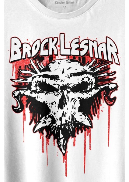 Brock Lesnar Logo Wwe Ufc Amerikan Güreşi Spor Baskılı Tişört T-Shirt fiyatları