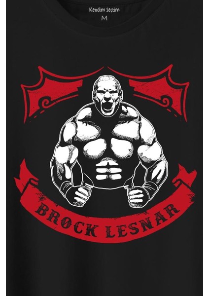 Brock Lesnar Logo Wwe Ufc Amerikan Güreşi Spor Baskılı Tişört T-Shirt fiyatları