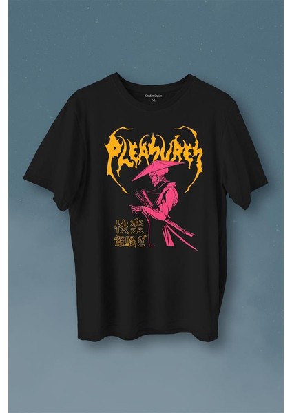 Pleasures Samurai Japan Samuray Japon Baskılı Tişört T-Shirt