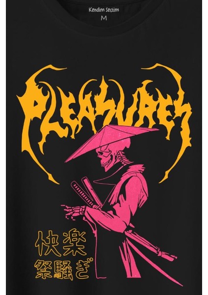 Pleasures Samurai Japan Samuray Japon Baskılı Tişört T-Shirt fiyatları
