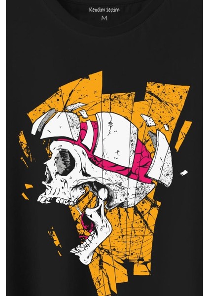 Kurukafa Metal Skull Rock Baskılı Tişört T-Shirt fiyatları