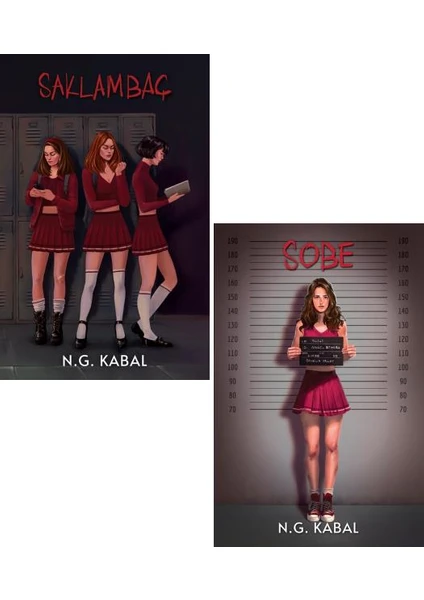 Saklambaç - Sobe (Ciltli) - 2 Kitap - N. G. Kabal