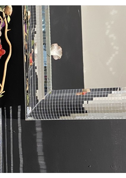 Mozaik Kaplamalı Yatay - Dikey Asılabilen Dekoratif Boy Aynası Salon Aynası 160 x 70 cm 160BOY modelleri