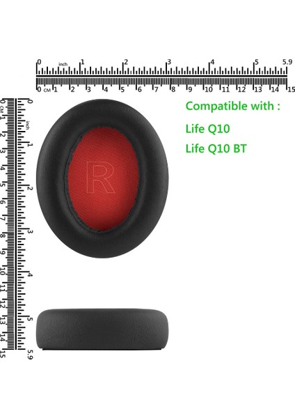 Anker Soundcore Life Q10 Q10 Bt Uyumlu Kulaklık Pedi Q10 Kulaklık Süngeri Soundcore Life Q10 Bt Kulaklık Yastığı Anker Q10 Kulaklık Süngeri Anker Soundcore Q10 Bt Kulaklık Süngeri