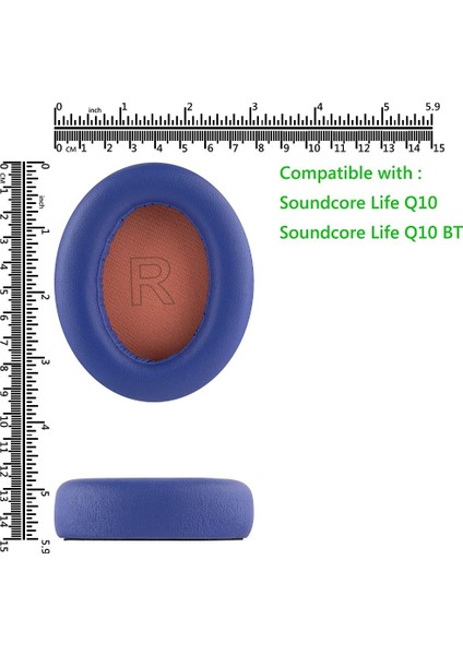 Anker Soundcore Life Q10 Q10 Bt Uyumlu Kulaklık Pedi Q10 Kulaklık Süngeri Soundcore Life Q10 Bt Kulaklık Yastığı Anker Q10 Kulaklık Süngeri Anker Soundcore Q10 Bt Kulaklık Süngeri