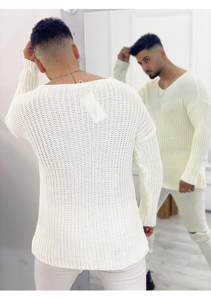 Kazak Oversize Triko Bol Kesim Salaş Kazak modelleri