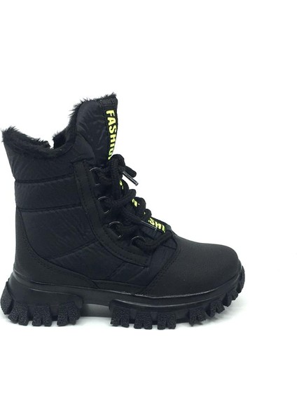 Çocuk Fermuarlı Kışlık Rahat Günlük Içi Yünlü Spor Bot 26-35 fiyatları