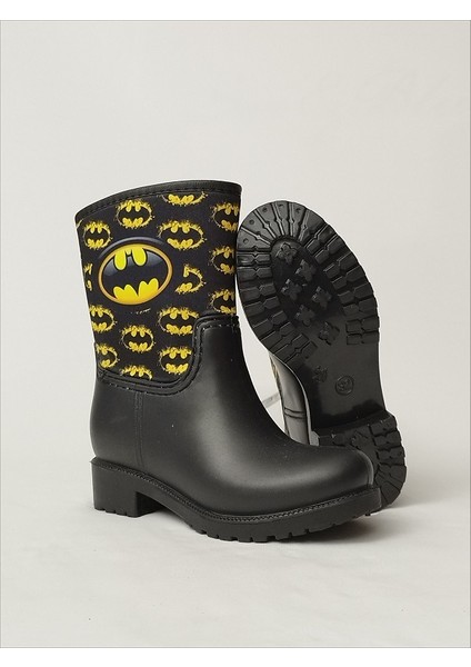 Batman Amblem Baskılı Su Geçirmeyen Erkek Çocuk Yağmur Çizmesi fırsatları