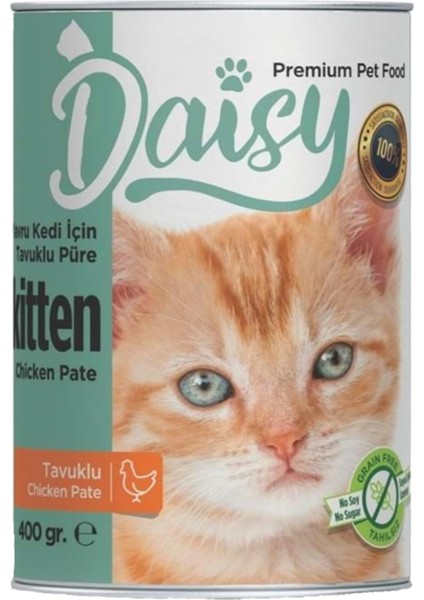 Premium Yavru Kedi Konserve Maması 12X400 gr ve Ödül Sticks 1ADET3LÜ
