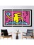 3 Parçalı Kanvas Tablo, Keith Haring Dj, Özet Dj Sanat, Müzik Lover Hediyesi Kanvas, 1