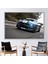1 Parça Beyaz Çerçeveli Kanvas Tablo, Mustang Fotoğraf Baskılı, Ford Shelby Sanat, 1