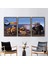 3 Parçalı Gold Çerçeveli Kanvas Tablo, Çocuk Kanvas Poster, Çocuk Odası Sanat, 1