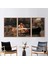 3 Parçalı Naturel Çerçeveli Kanvas Tablo, Tekne Kanvas Baskı, Ağaç Kanvas Poster, 1