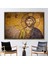 1 Parça Gold Çerçeveli Kanvas Tablo, Isa Mesih, Soyut Kanvas, Mozaik Sanat, Isa Posteri, 1