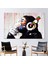 1 Parça Kanvas Tablo Banksy Düşünme Maymun Kulaklık Şempanze Sanat Eseri Banksy Kanvas Poster 1