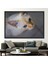 1 Parça Siyah Çerçeveli Kanvas Tablo, Kedi Fotoğraf Baskısı, Kedi Sevgilisi Hediyesi Kanvas Poster, 2
