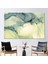 1 Parça Kanvas Tablo, Yeşil Tonlar Mermer Duvar Sanatı, Satılan Mermer Sanat Eseri, 1