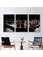 3 Parçalı Beyaz Çerçeveli Kanvas Tablo, Satranç, Modern Duvar Dekoru, Ofis Sanat Eseri, 1