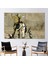 1 Parça Kanvas Tablo, Banksy Girl Sanat, Banksy Kız ve Asker Kanvas Poster, 1