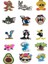 15 Adet Terlik Süsleri Disney Set 1
