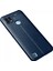 Realme C25 Kılıf Focus Derili Silikon - Lacivert 300099 2