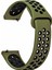 Amazfit Bip - Bip Lite - Bip U Pro-Bip 3 - Bip 3 Pro Delikli Spor Silikon Kayış 1