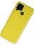 Realme C25S Kılıf Nano Içi Kadife Silikon - Sarı 300099 2